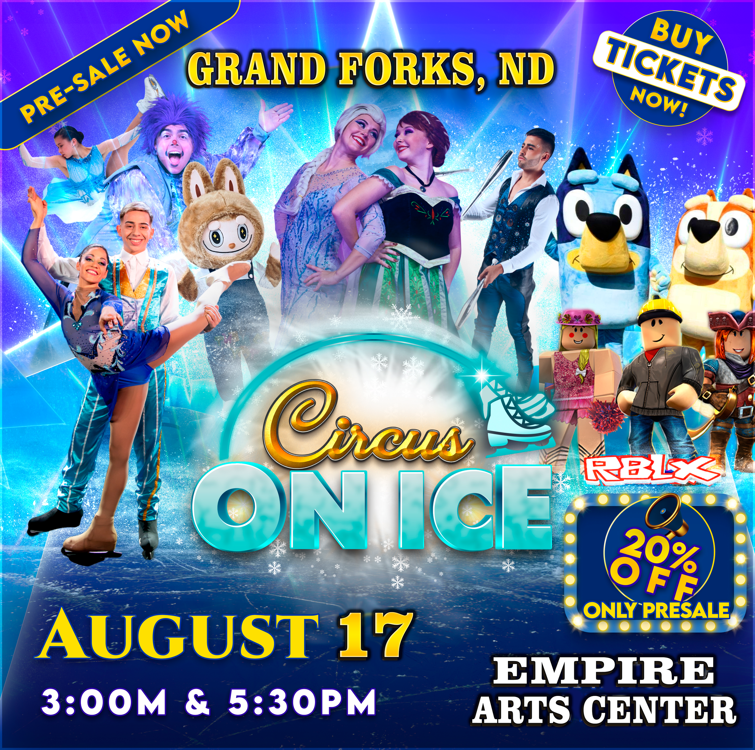 Circus on Ice — Empire Arts Center